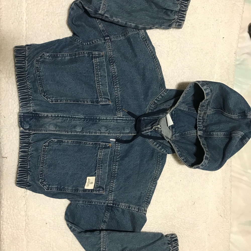 Denim Bomber Jacket - Picture 8 of 10